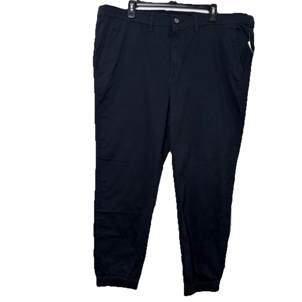 Amazon Essentials‎ Jogger Pants Mens XXL Black Slim Fit Stretch Twill